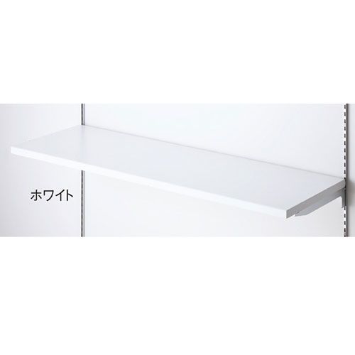 木棚セット W90cmタイプ D30cm ホワイト  61-554-46-2 