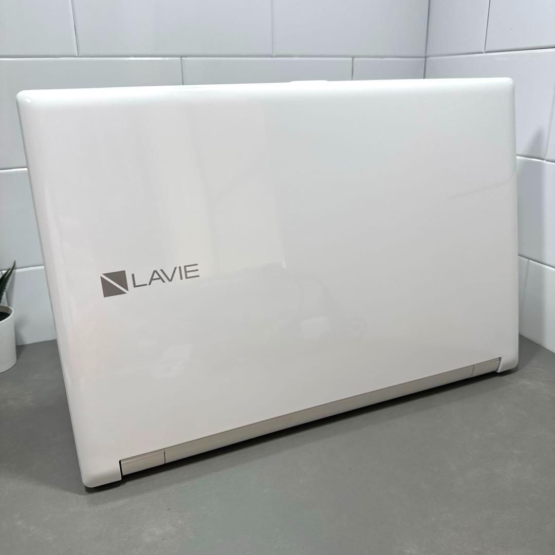 【大人気】NECエクストラホワイト☘7世代corei7☘新品SSD512GB 大人気】NECエクストラホワイト☘7世代corei7☘新品SSD512GB