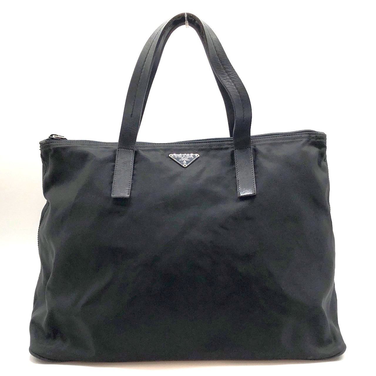☆PRADA プラダ ナイロン トートバッグ ハンドバッグ 三角