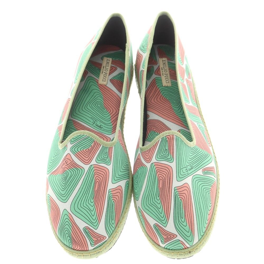 中古】【未使用】エミリオプッチ Emilio Pucci スリッポン