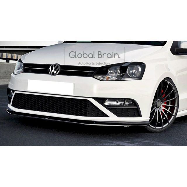 フォルクスワーゲン ポロ 5 6R GTI フロント リップ スポイラー V1