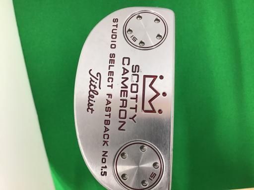 タイトリスト SCOTTY CAMERON STUDIO SELECT FASTBACK 1.5 34インチ パター PT スチール フレックスその他 メンズ 男性用 右利き 右用 Dランク ゴルフクラブ