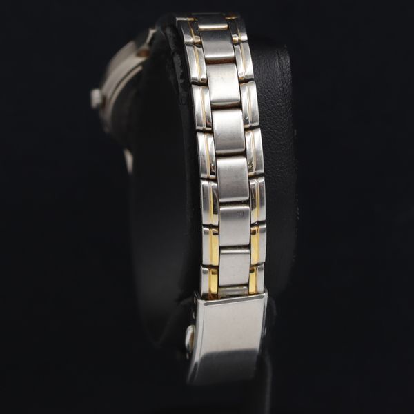 セイコー エクセリーヌ 1B22-0BJ0 電波ソーラー チタン シルバー文字盤