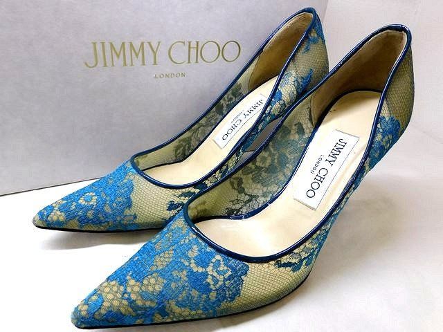 ジミーチュウ JIMMY CHOO パンプス □ 36 約23cm メッシュ