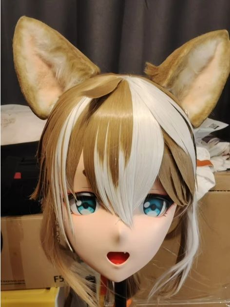 即納 全頭マスク コスプレ 着ぐるみ kigurumi 二次元 ☆即納 全頭