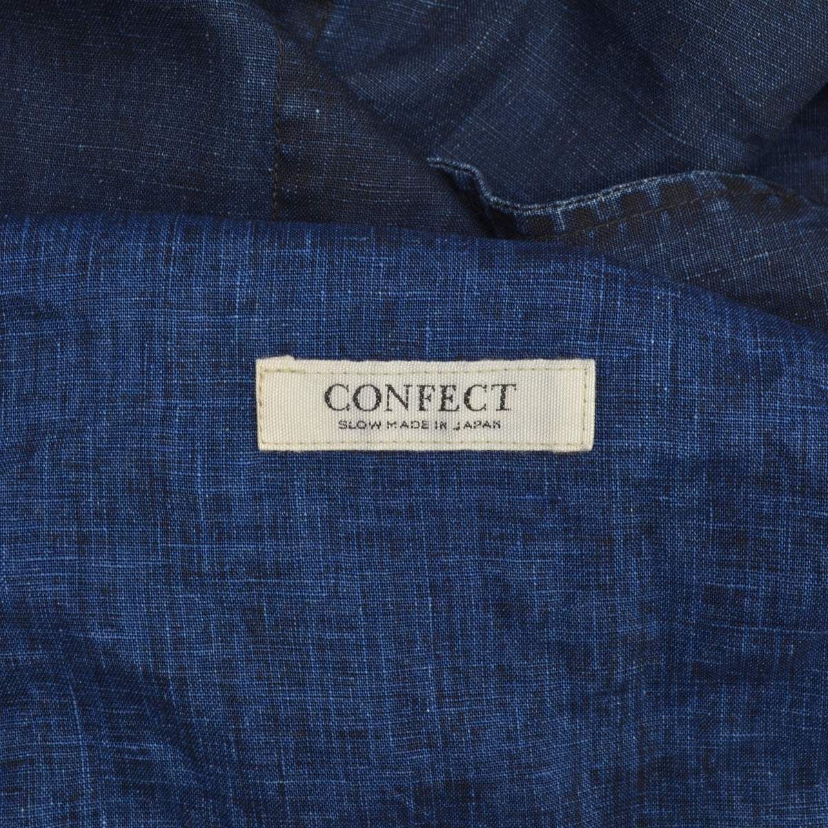 confectnestRobe】23SS 02231-0006 インクインディゴ リネンダスター 