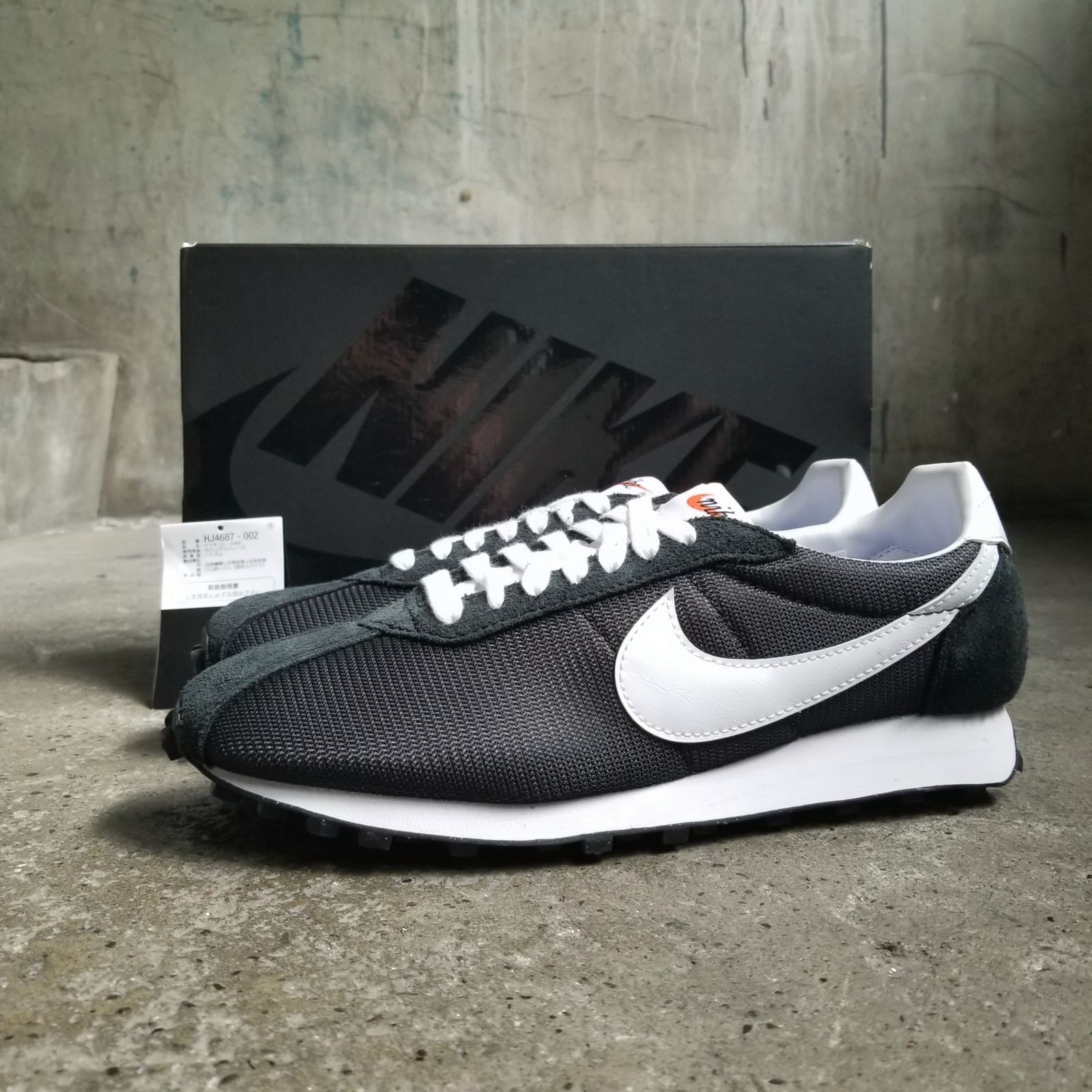 【希少サイズ28cm】NIKE LAHAR LOW ブラック有名人多数着用モデル NIKE LD-1000 Black/White 27.5㎝ ナイキ HJ4687-002 ブラック