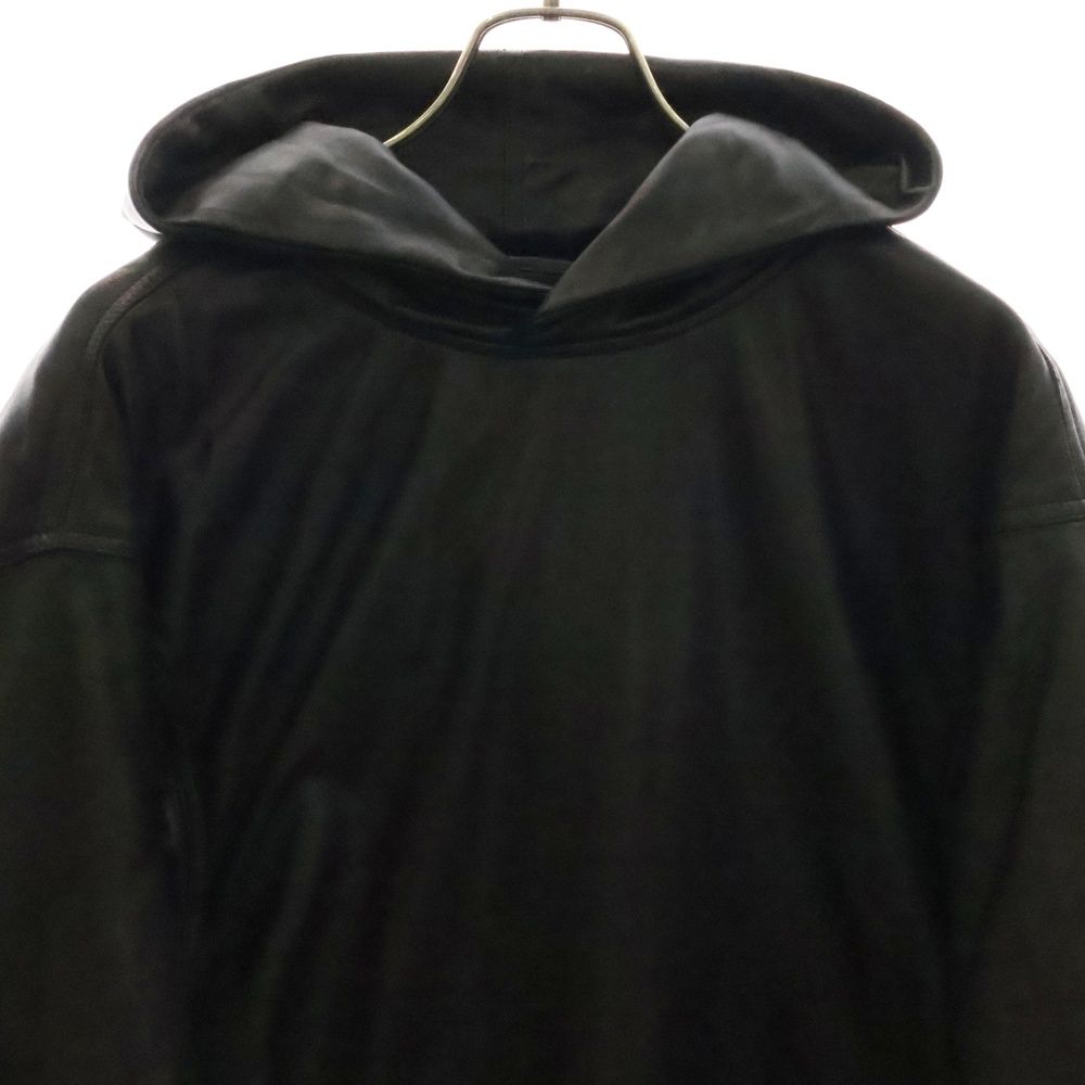 BALENCIAGA (バレンシアガ) LEATHER HOODED JACKET フーデッドレザー 