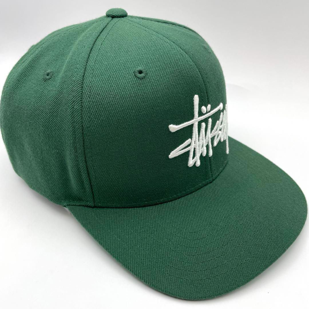 STUSSY キャップ 緑 グリーン STUSSY キャップ 帽子 ネオン グリーン 黄緑 Y2K ダンス - メルカリ