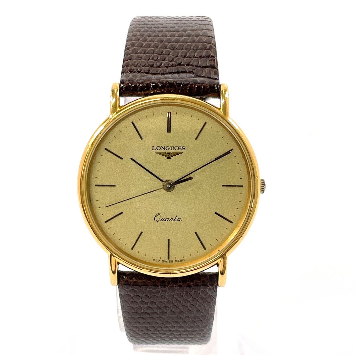 ロンジン 腕時計 ゴールド ロンジン フラッグシップ 153 6868 クオーツ