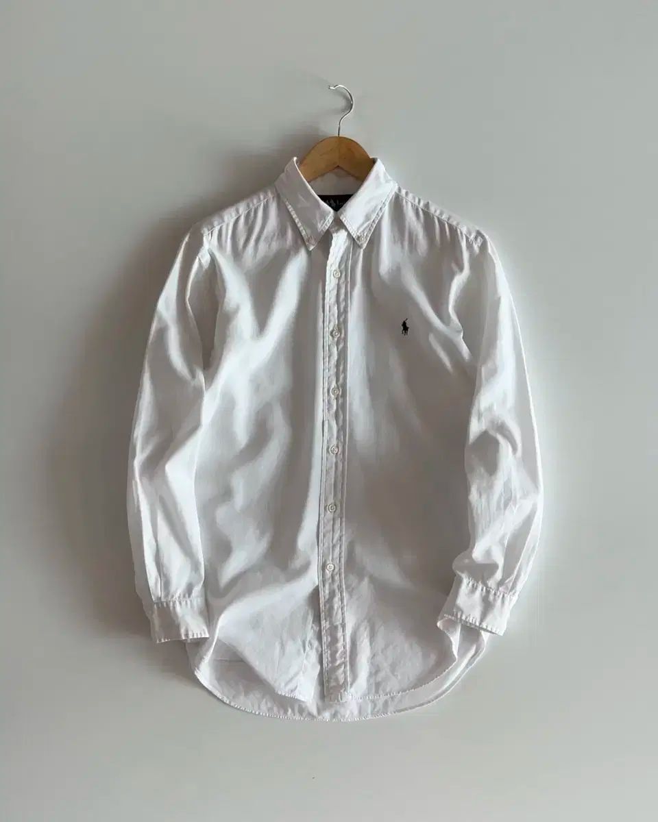 ポロ Ralph Lauren ラルフローレン 白 ボタンダウン シャツ