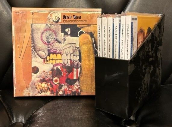 Frank Zappa DU紙ジャケCDまとめ買い収納ボックスセット DU特典BOX付】フランク・ザッパ 「紙ジャケット CD 6枚セット