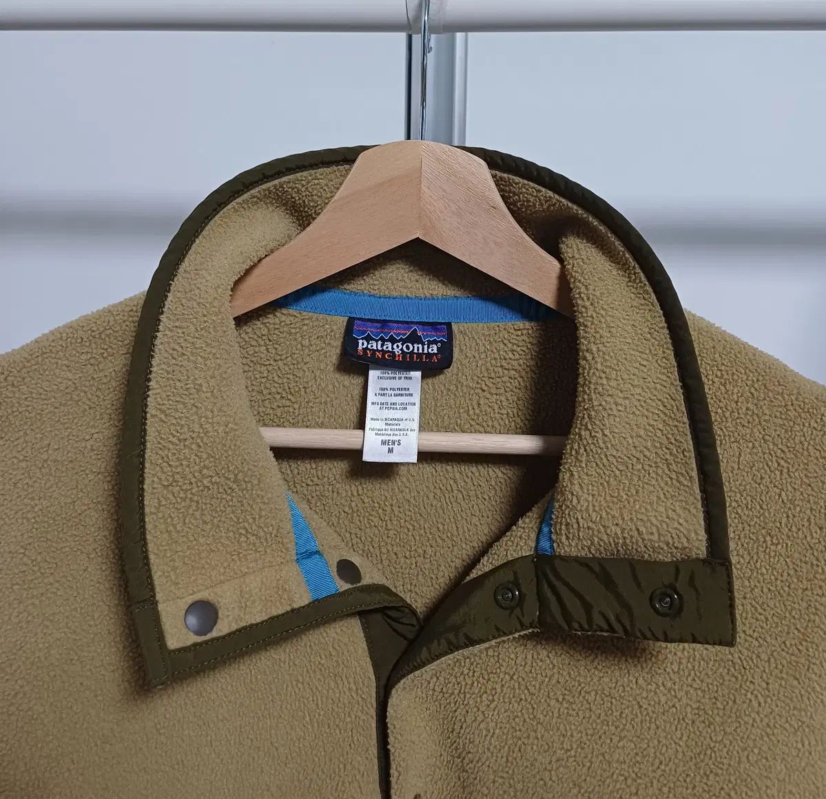 M patagonia パタゴニア シンチラ スナップティー クラシック タン