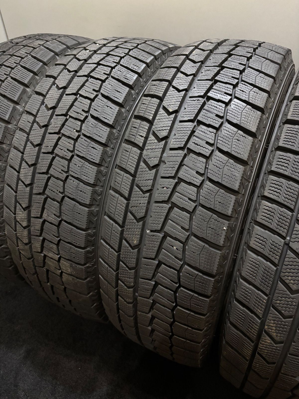 205 65R16 DUNLOP WINTER MAXX WM02 23年製 スタッドレス 4本 ダンロップ ウィンターマックス エスティマ カローラクロス 南2-K155