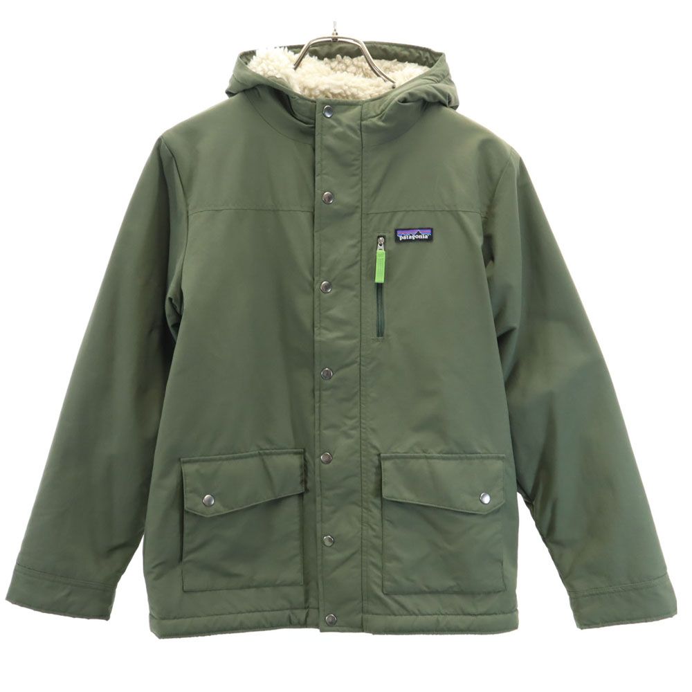 パタゴニア 68460 アウトドア インファーノ 中綿ジャケット XL カーキ patagonia 裏ボア キッズ