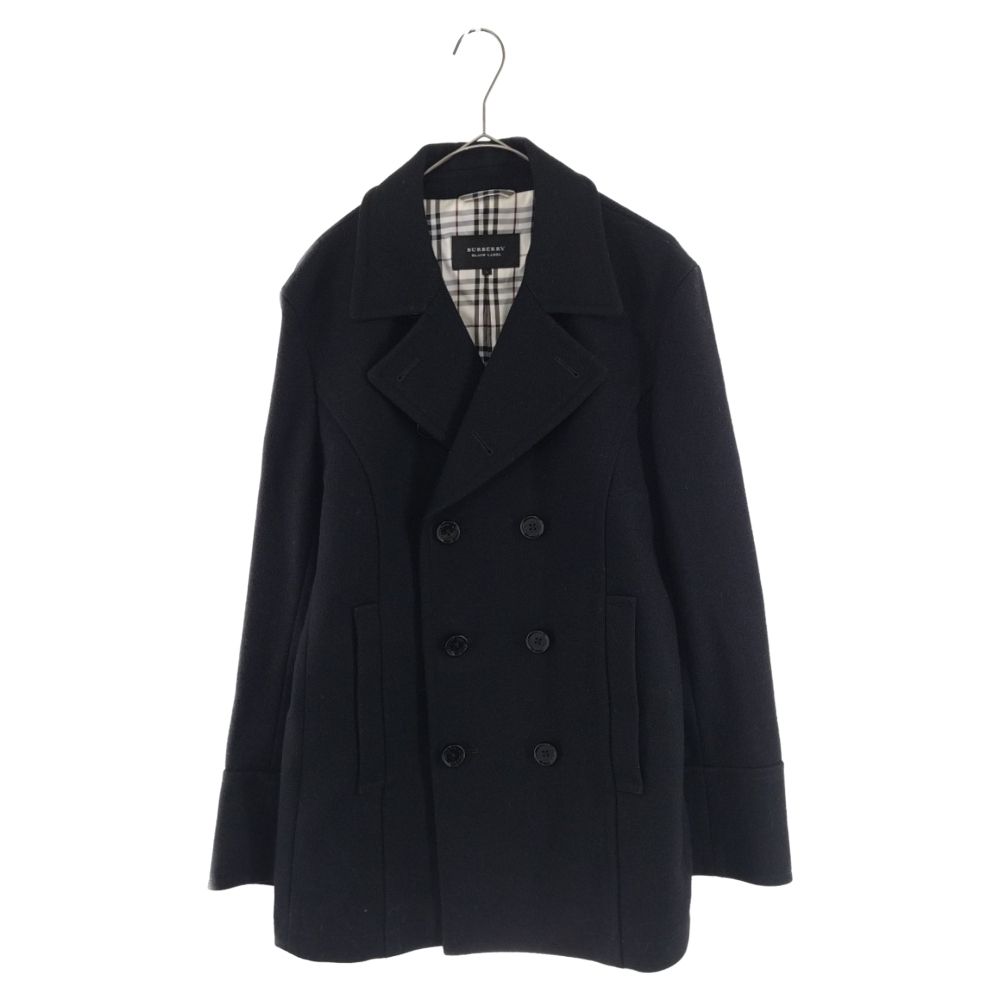 BURBERRY BLACK LABEL (バーバリー ブラックレーベル) ウール Pコート