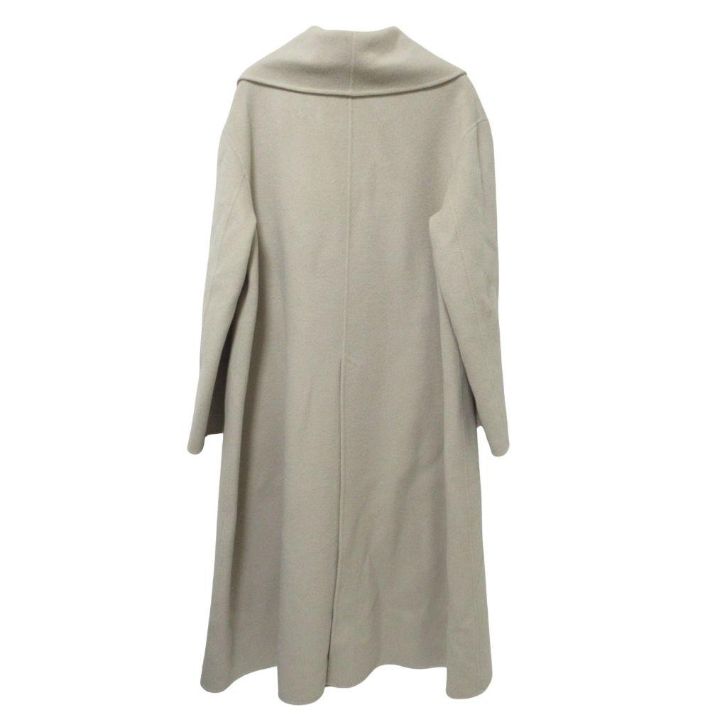 23AW martinique マルティニーク ダブルブレスト リバーコート グレージュ レディース 古着