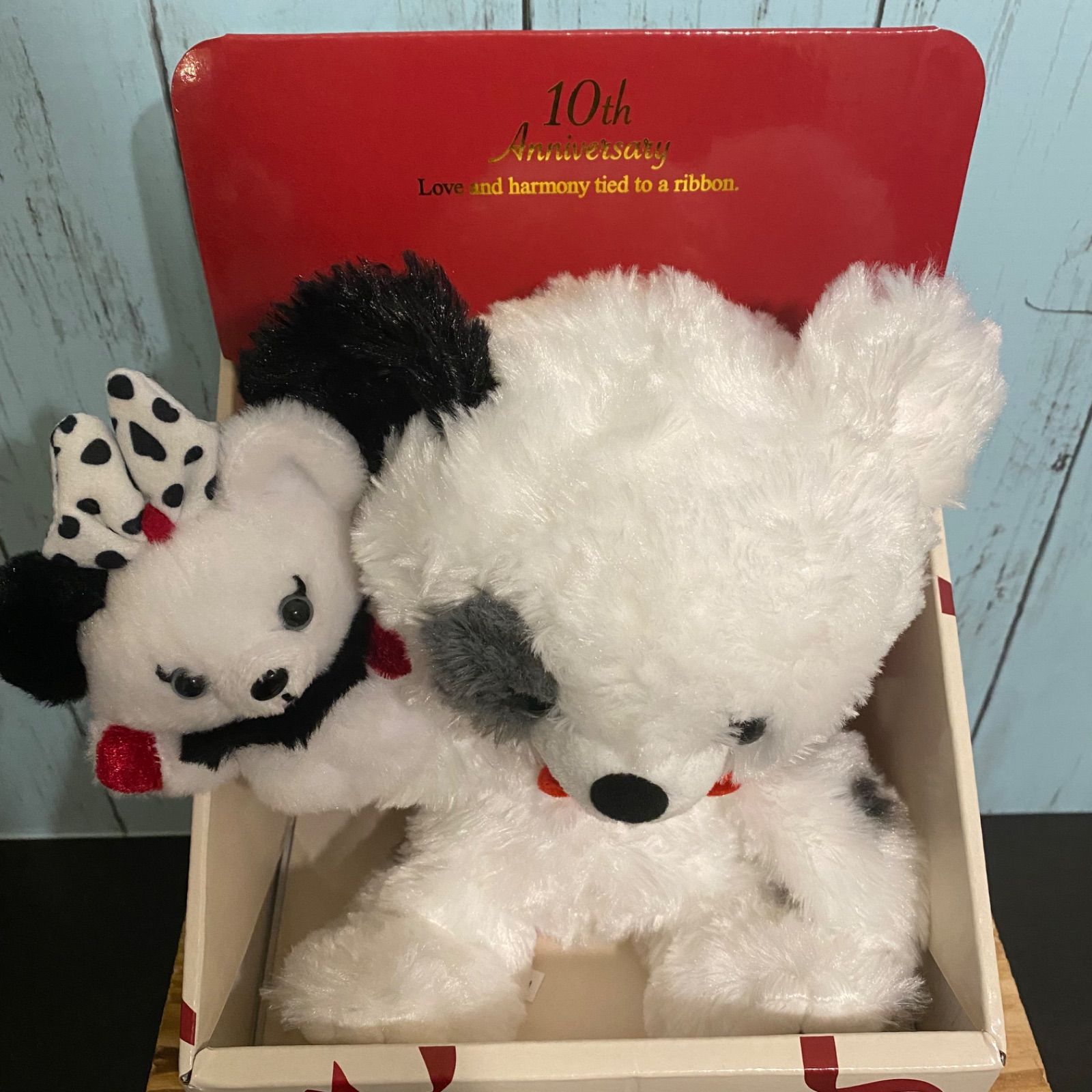 ユニベアシティ 101匹わんちゃん クッキークリーム ダージリン 10周年