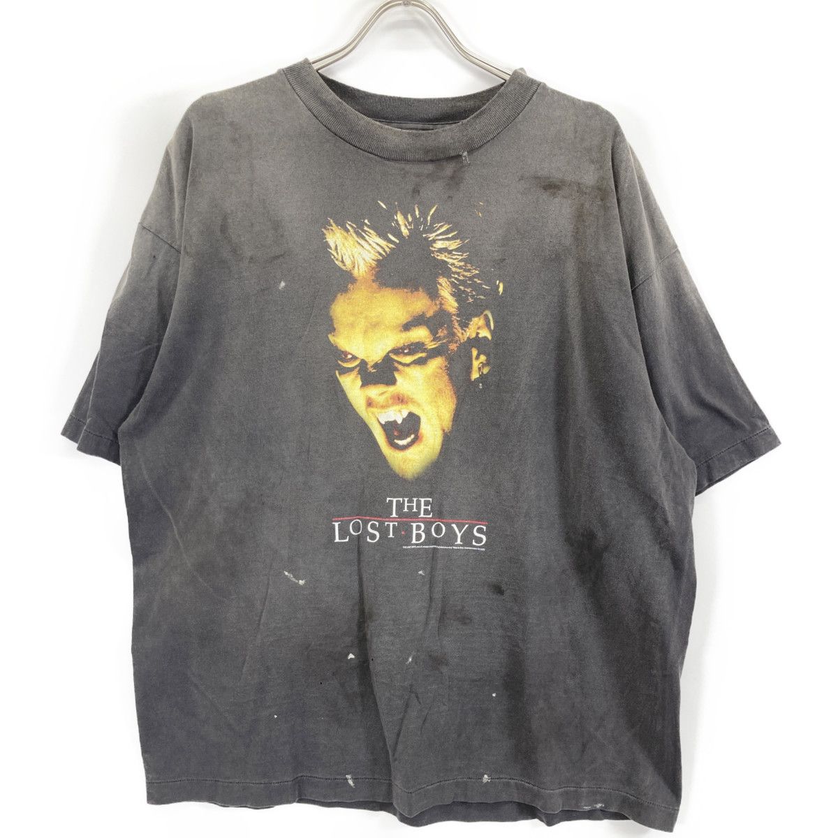 SAINT MICHAEL セントマイケル 25SS The Lost Boys ﾋｭｰﾏﾝﾌﾟﾘﾝﾄ Tｼｬﾂ XL