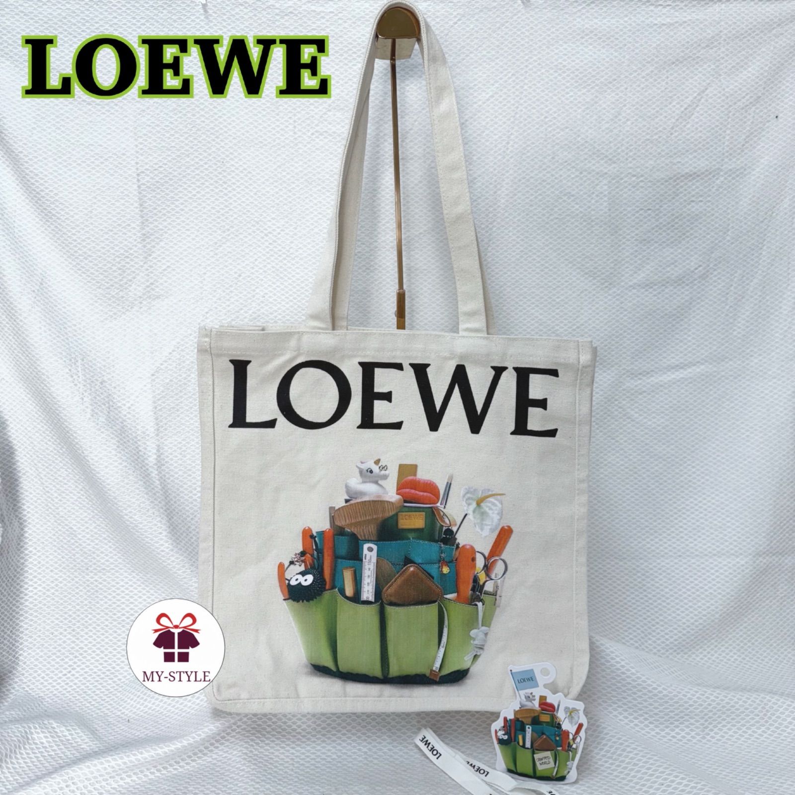 新品未使用】LOEWE ロエベ ジブリ トートバッグ ノベルティ クラフ