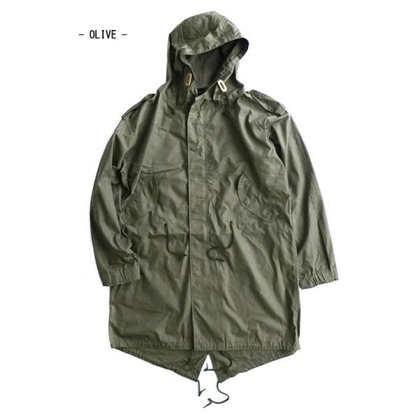 新品】アメリカ軍 M-51 青島ライナー モッズコート シェル リバイバルモデル XXSサイズ でっかい オリーブ