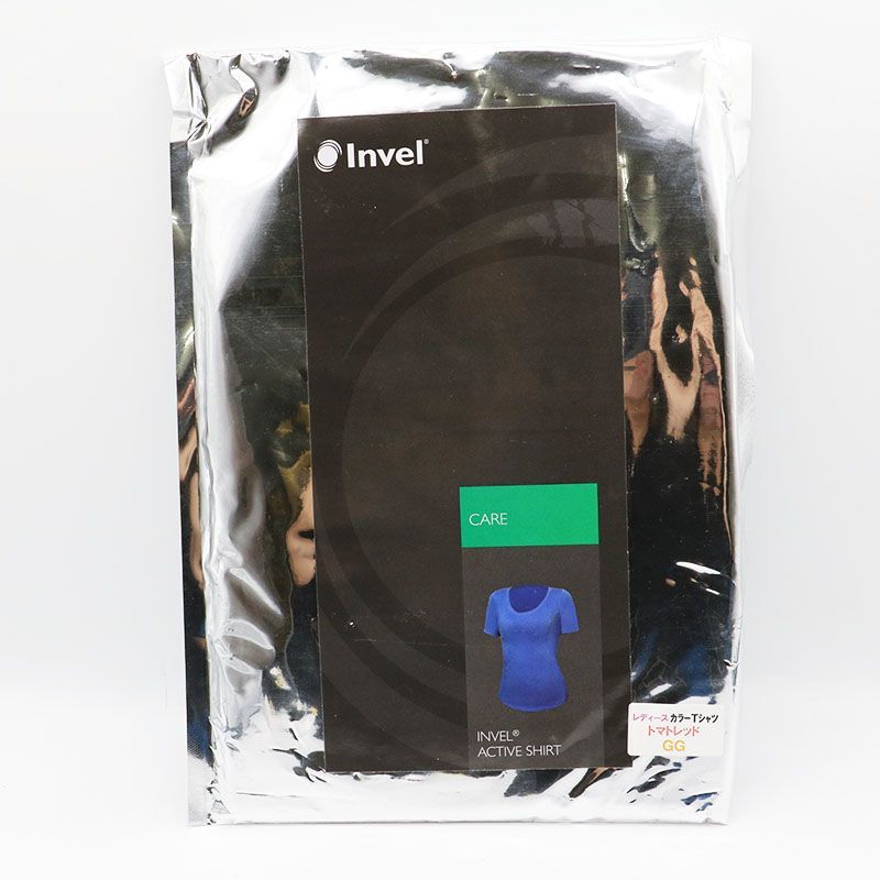 外袋開封済み未使用 インヴェル invel レディースカラーTシャツ