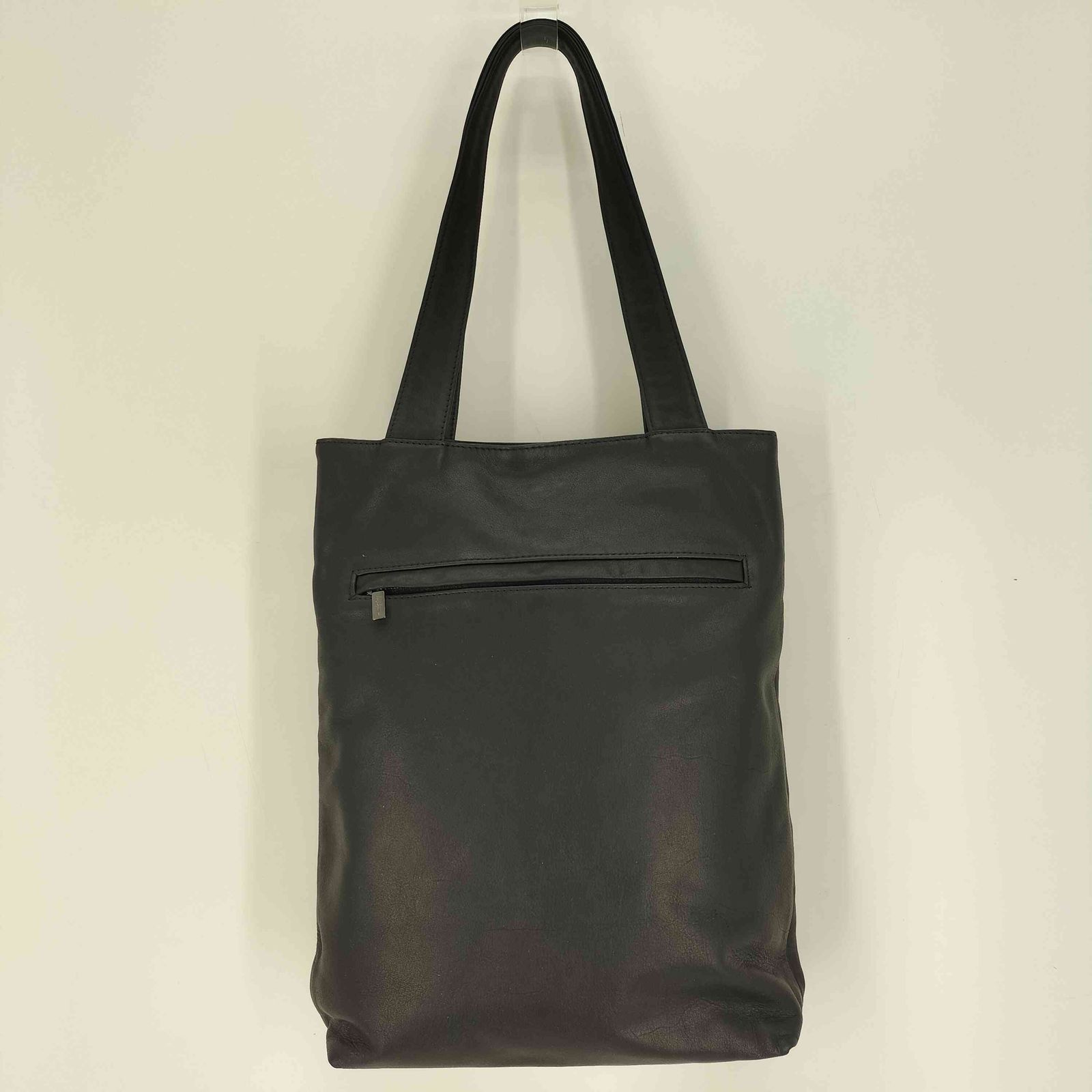 ディスコードヨウジヤマモト discord Yohji Yamamoto 23SS CLASP TOTE (S) クラスプ レザー トートバッグ  メンズ 表記無