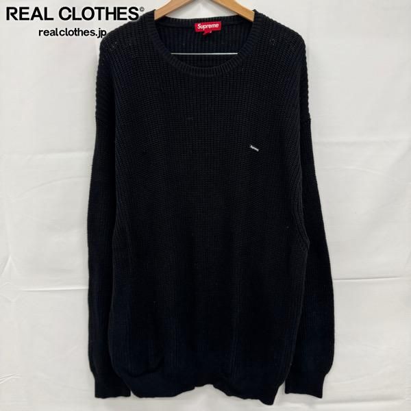 シュプリーム 23AW ﾌﾞﾗｯｸ ｽﾓｰﾙﾎﾞｯｸｽﾘﾌﾞｾｰﾀｰ S Supreme/シュプリーム【23AW】Small Box Ribbed Sweater/スモール