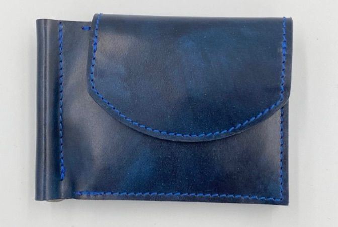 コンパクトウォレット ハンドメイド オール本革 オシャ イデア品