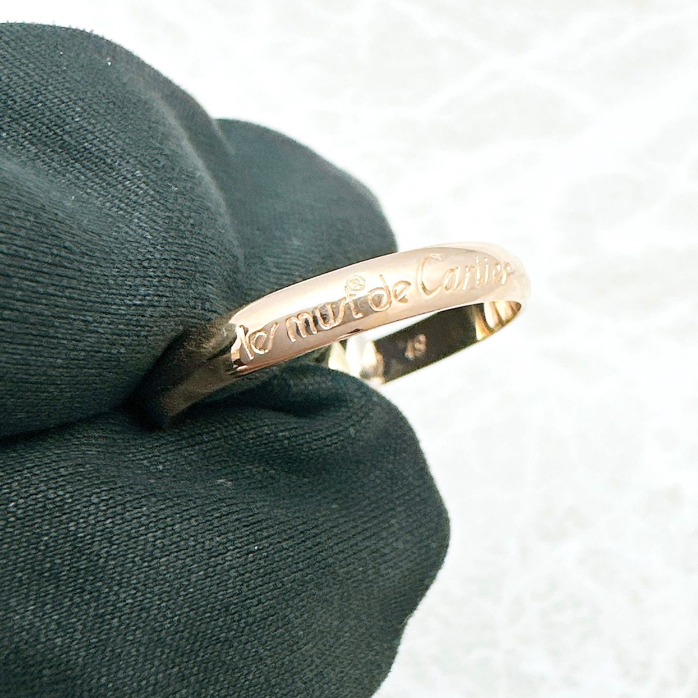 人気/美品🌟Cartier トリニティ 5連 スリーカラー リング 49 約9