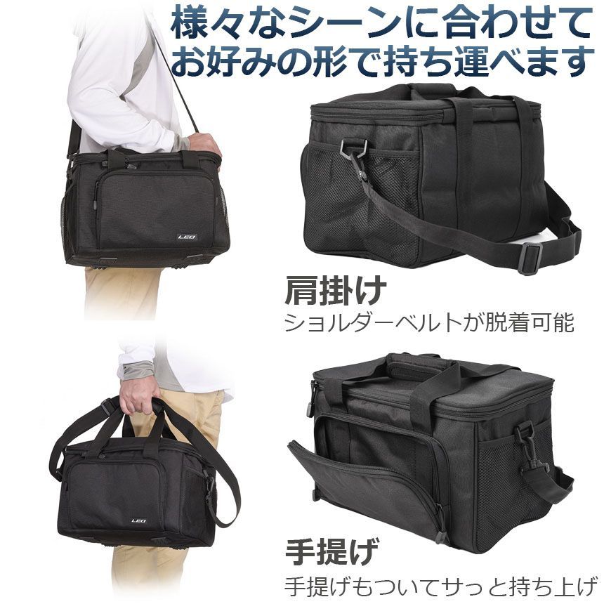 フィッシングバッグ 釣りバッグ 釣り袋 多機能 ショルダーバッグ