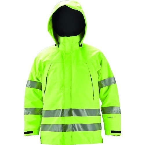 2営業日で発送 TRUSCO トラスコ中山 TRUSCO ゴアテックス高視認制電レインウェア イエロー 3L