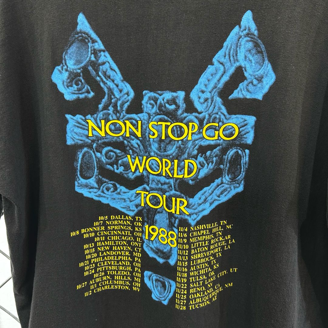 80s ROBERTPLANT プリントTシャツ バンT レッドツェペリン 80年代 1988