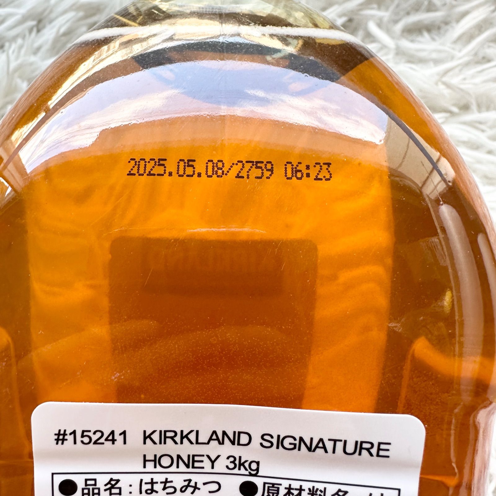 カークランドシグネチャー はちみつ 3kg Kirkland Signature めまぐるしく Honey 3kg