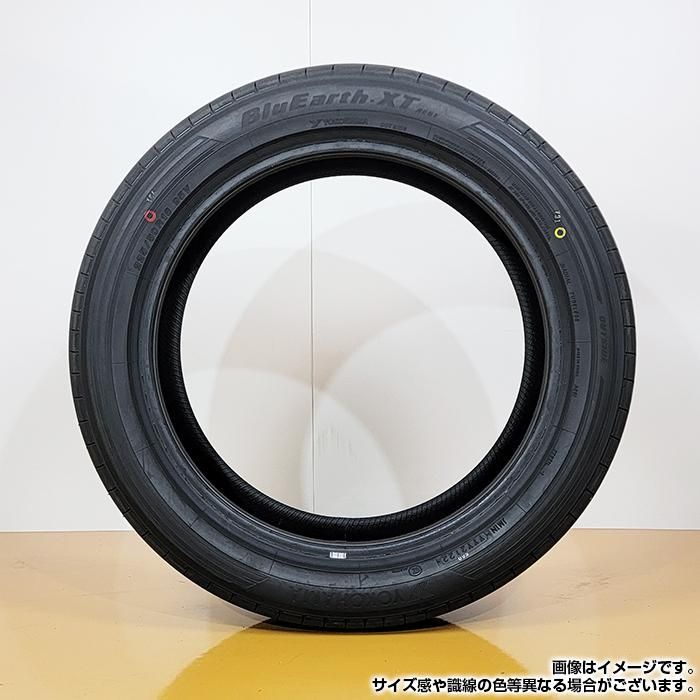 2023年製】送料無料 YOKOHAMA 225/55R18 98V BluEarth-XT AE61 ブルー