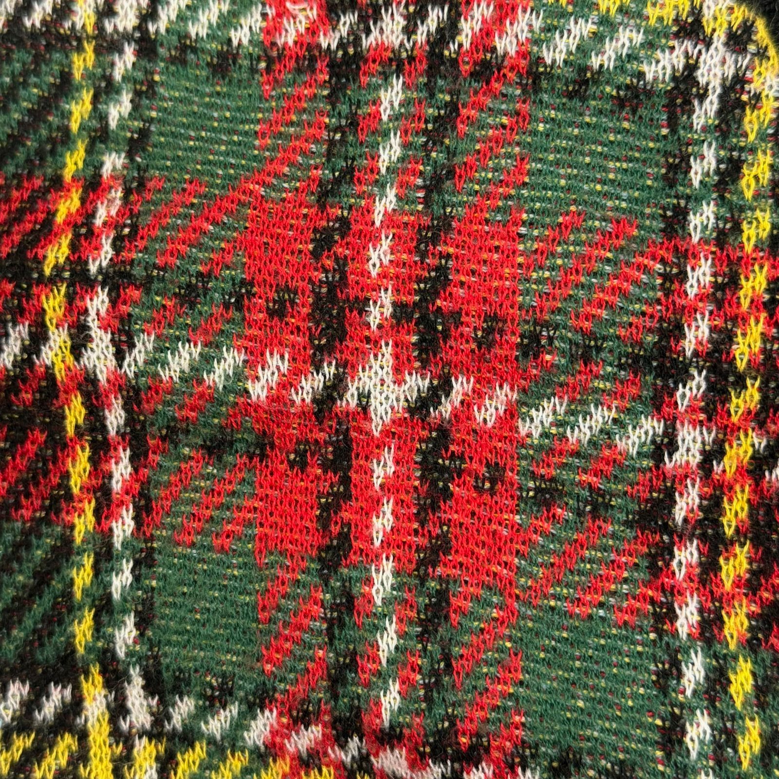 UNDERCOVER アンダーカバー 23SS Tartan Check Zipped Knit