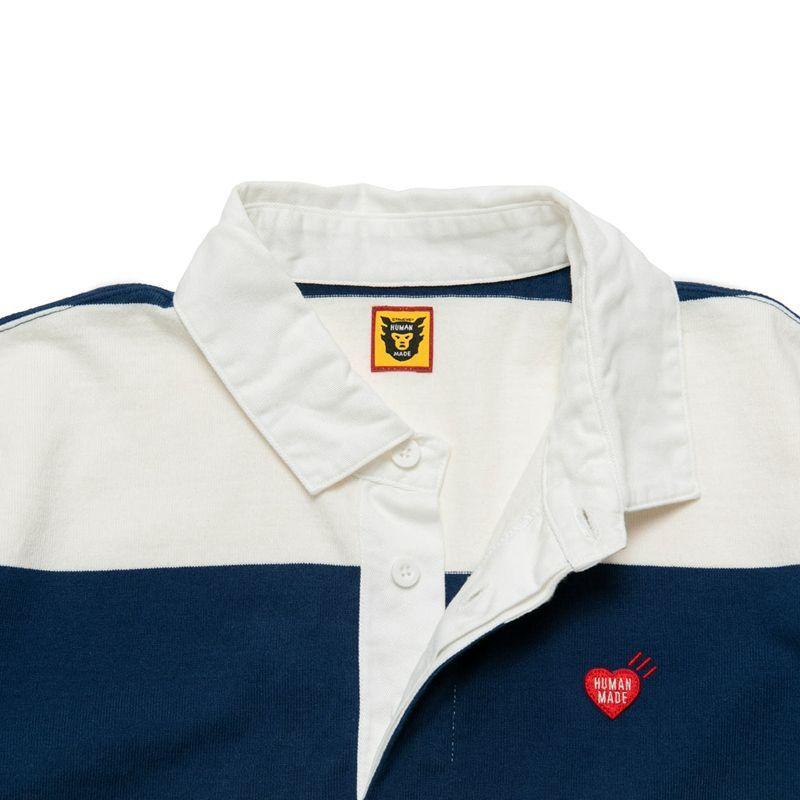 HUMAN MADE RUGBY S/S SHIRT - メルカリ