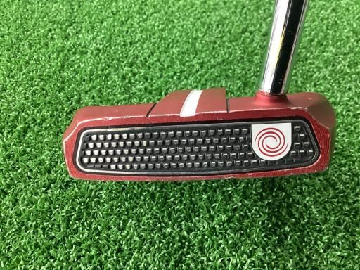 オデッセイ O-WORKS RED MARXMAN 32インチ ODYSSEY オーワークス レッド マークスマン ベンド スーパーストローク 1.0 レディース 中古 オデッセイ O WORKS RED MARXMAN 32インチ レディース パター