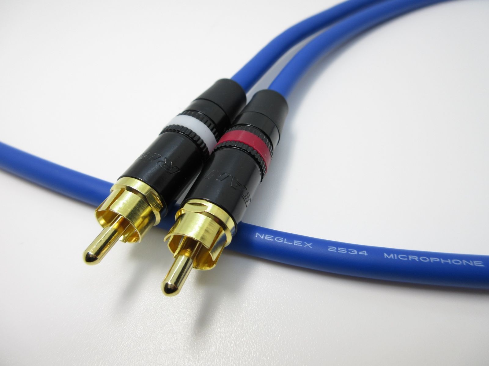 RCAケーブル 2本1セット 3.5m | ケーブル：MOGAMI モガミ 2534 | プラグ：REAN NYS373