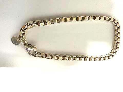 中古】Tiffany & Co. ティファニーアンドコー ブレスレット 18.5