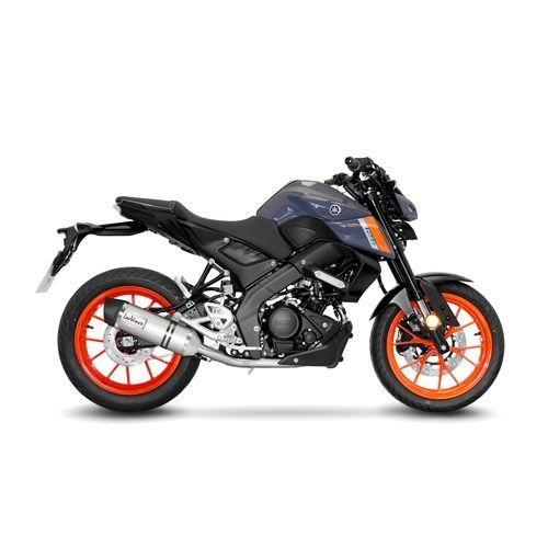 LEOVINCE / レオビンチ SBK LV ONE EVO 1/1 YAMAHA MT-125/YZF-R125 INOX with ...