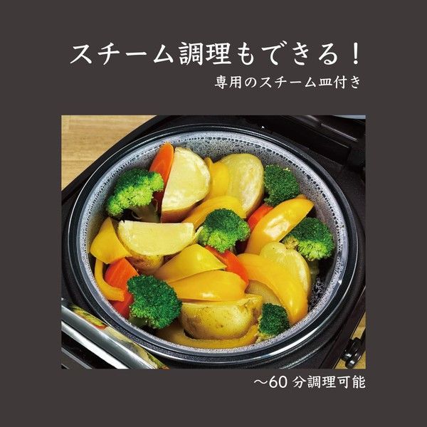 一升炊き炊飯器 加楽炊き