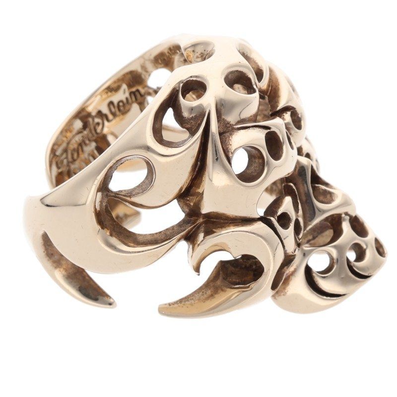 テンダーロイン T-SKULL RING 8K ボルネオスカルリング メンズ