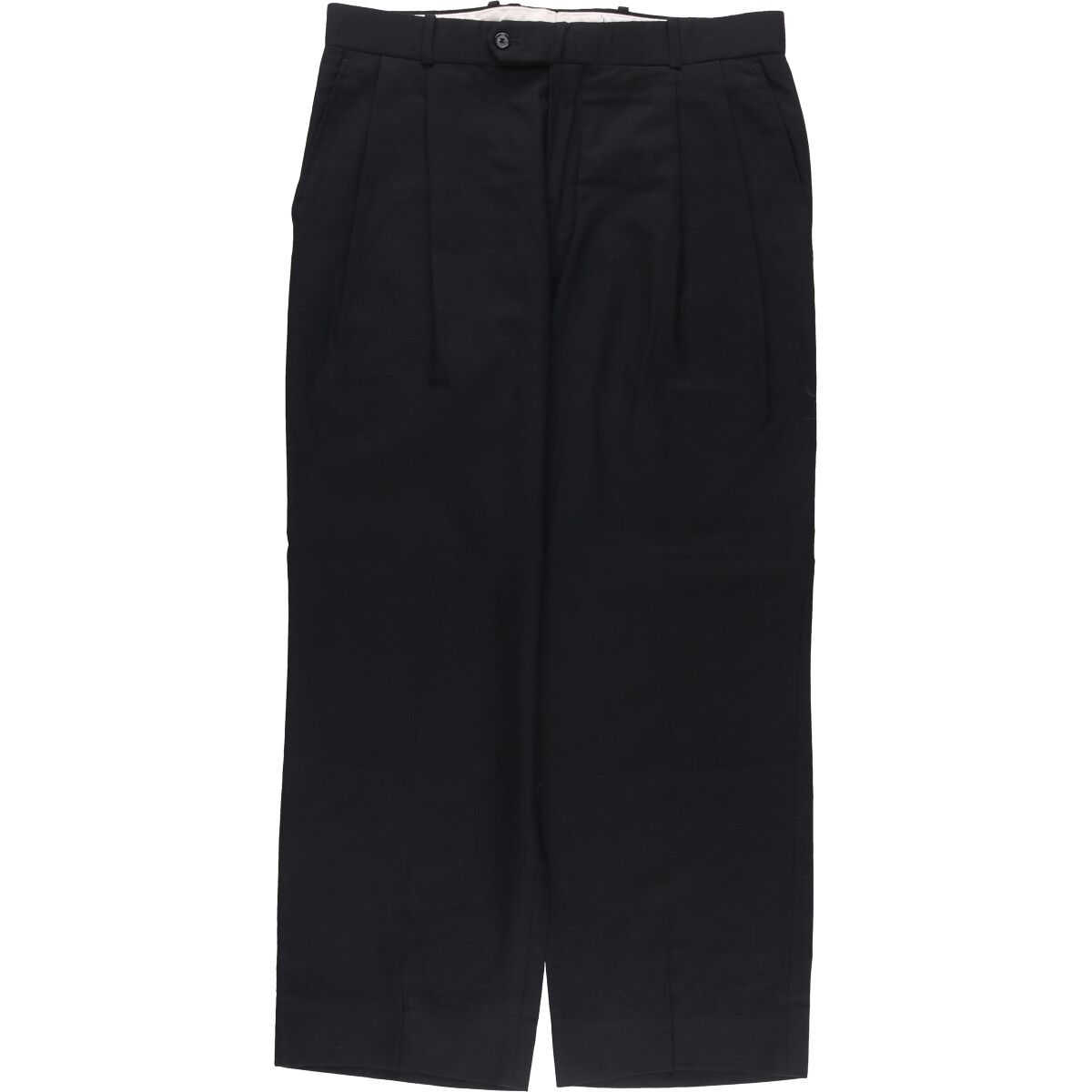古着 ツータック ウールパンツ スラックス メンズw34相当/eaa550811