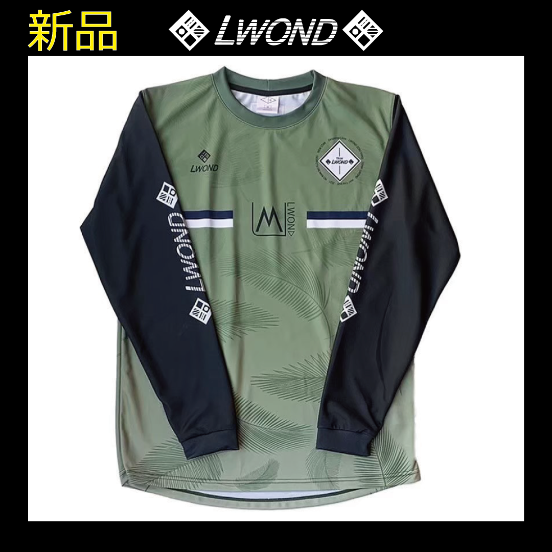 TEAM LWOND ロングプラシャツ オリーブ