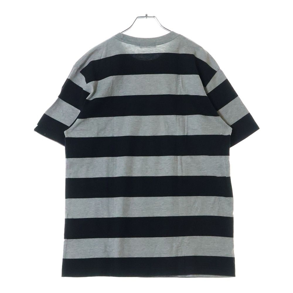 A BATHING APE (アベイシングエイプ) ボーダー柄 クルーネック