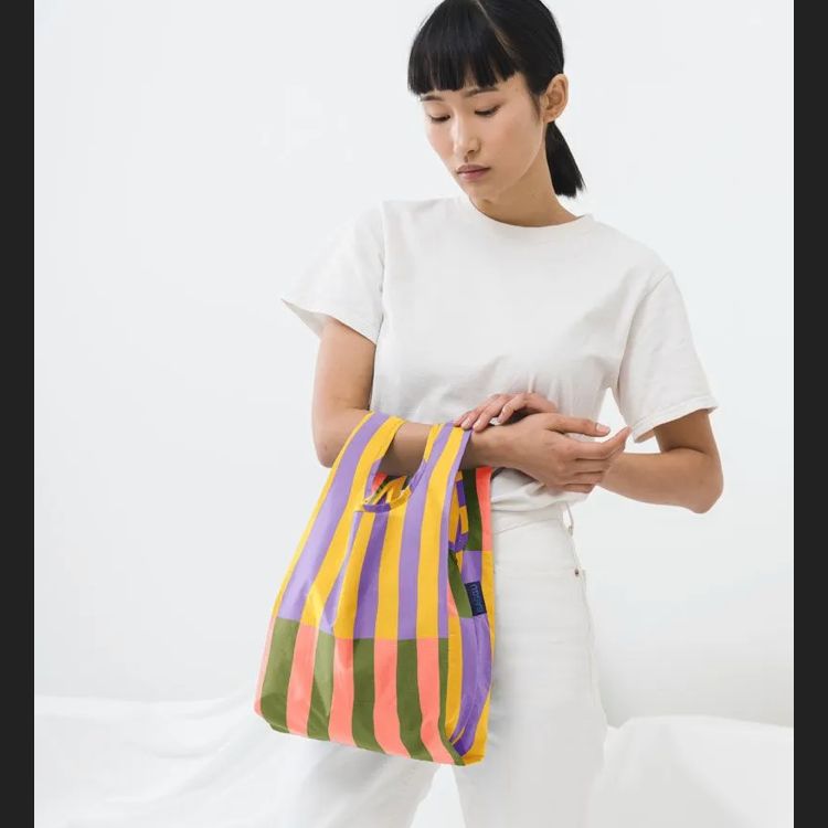 エコバッグ BAGGU BABY BAGGU キルトストライプ - メルカリ