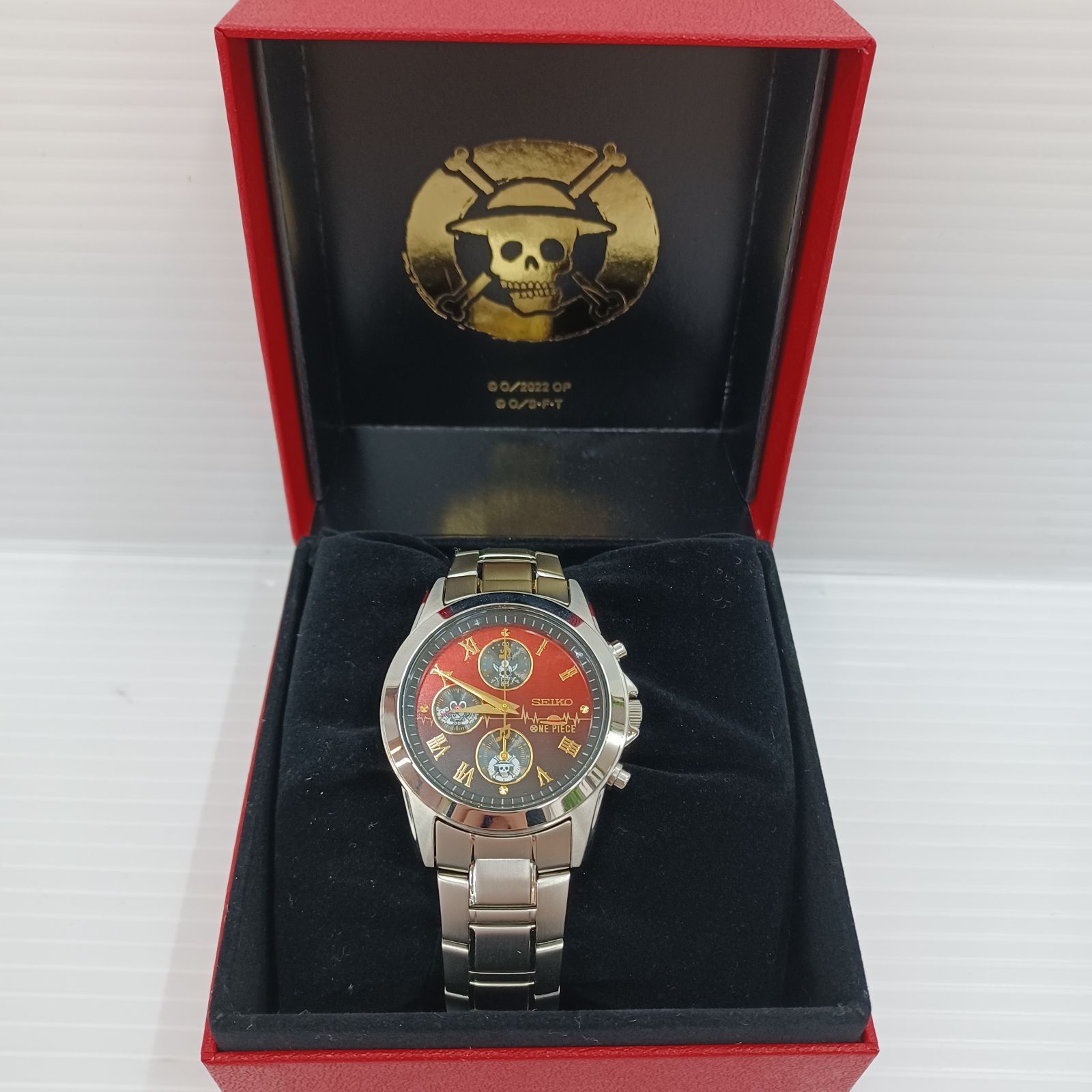 79.SEIKO×ONE PIECE FILM RED 公開記念ウオッチ【併売品