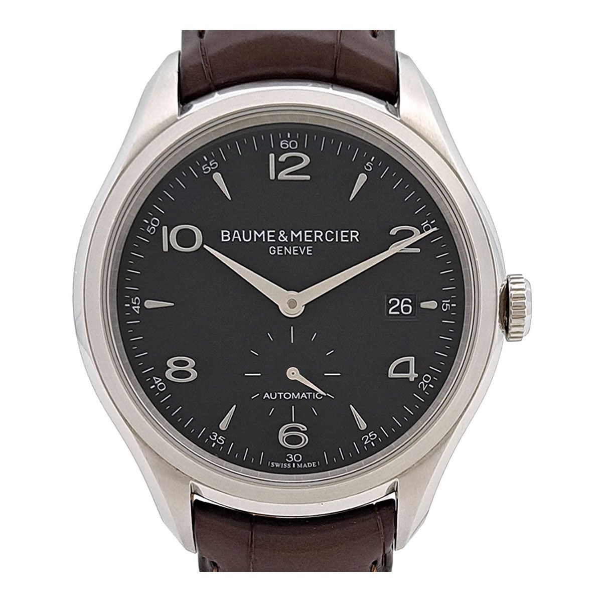 ボーム＆メルシエ クリフトン デイト 65717 自動巻き ステンレススティール メンズ Baume - Mercier 時計