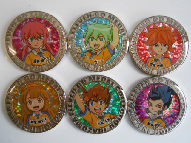 ♯Jpv08SOイナズマイレブンGO超次元メダルコレクション3全11種 ♯Jpv08SOイナズマイレブンGO超次元メダルコレクション3全11種